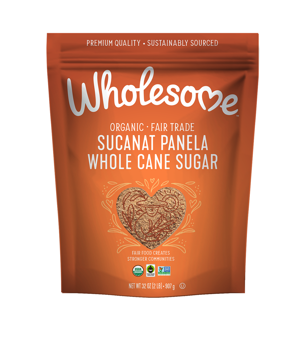 Organic Sucanat Panela Whole Cane Sugar - Carousel Image